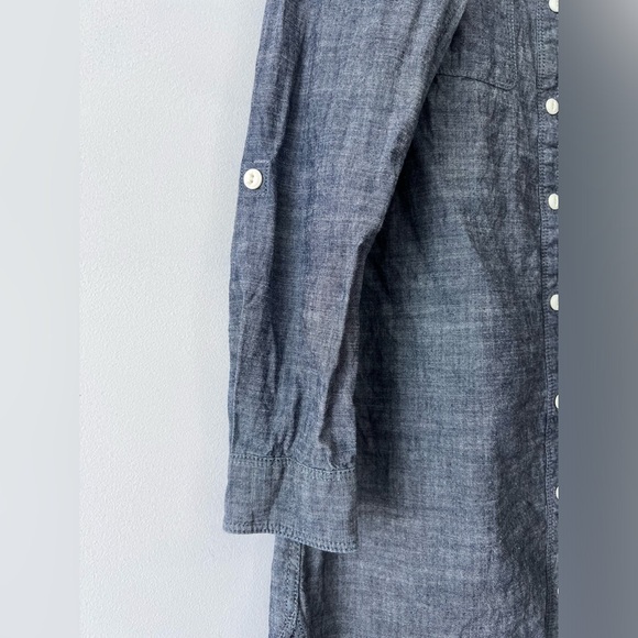 Kids chambray Muji shirt dress - tunic - Picture 2 of 6